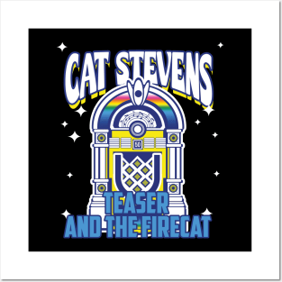Cat Stevens teaser and the firecat Posters and Art